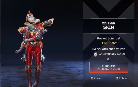 Wattson Rocket Scientist New Skins