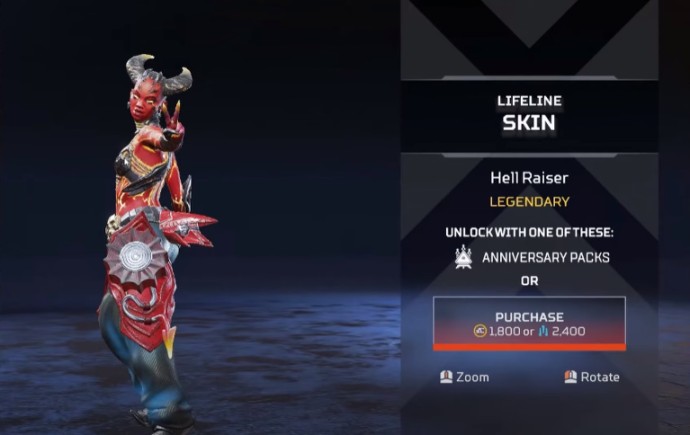 Life Line Hell Raiser New Skins