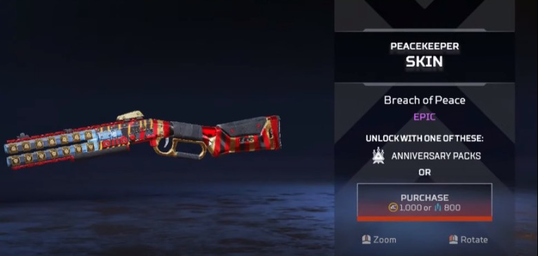Peacekeeper Breach of Peace New Skin