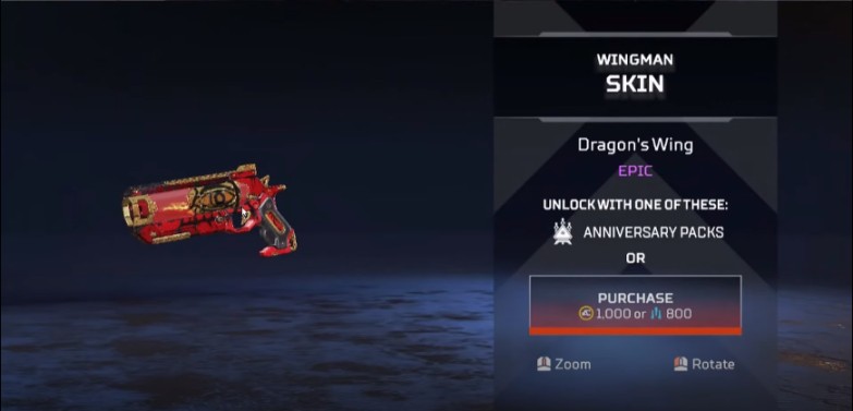 Wingman Dragon's Wing New Skin