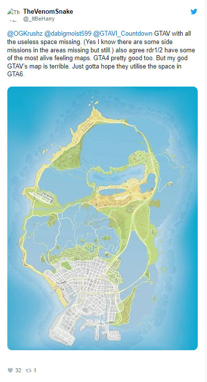 GTA 5 Map with Empty areas