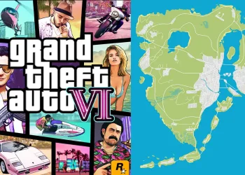 GTA 6 leaked map