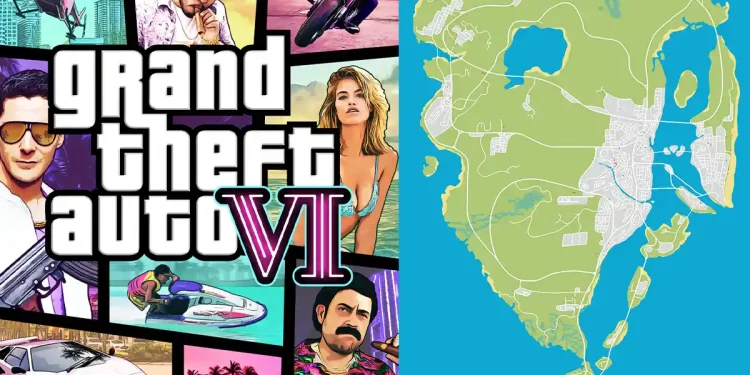 GTA 6 leaked map