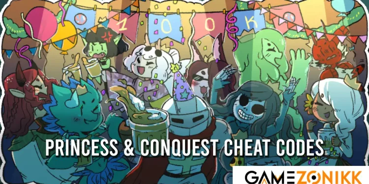 Princess & Conquest Cheat Codes